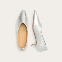 Basel Pumps, silver OUTLET